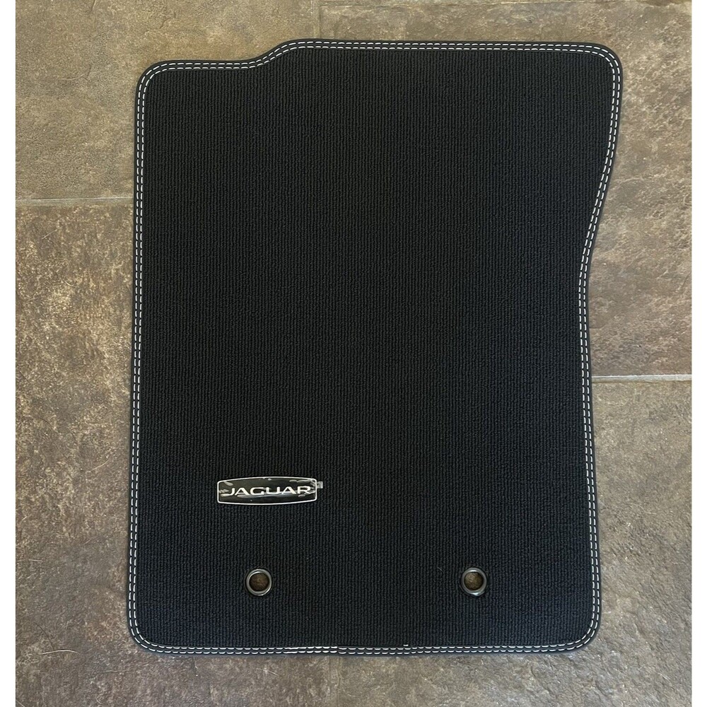 Jaguar OEM Textile F Type Carpet Floor Mat Jet Black LHD 300283-1019 2017-2025